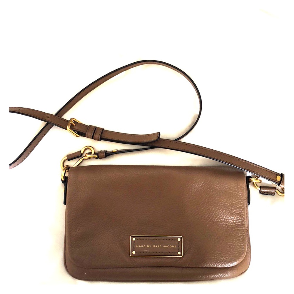Marc by Marc jacobs brown leather cross body